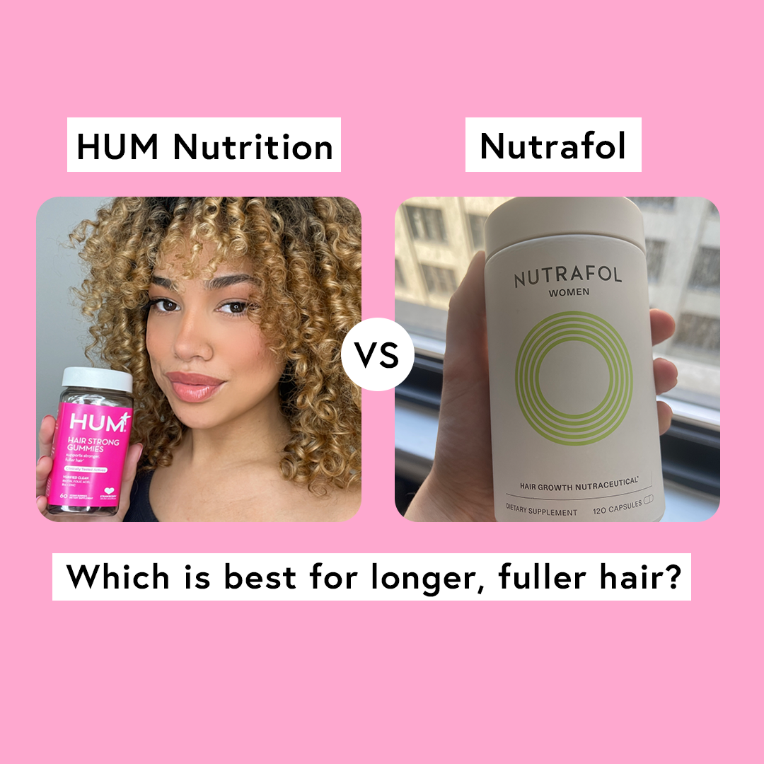 HUM Nutrition vs. Nutrafol: Battle of the Hair Supplements