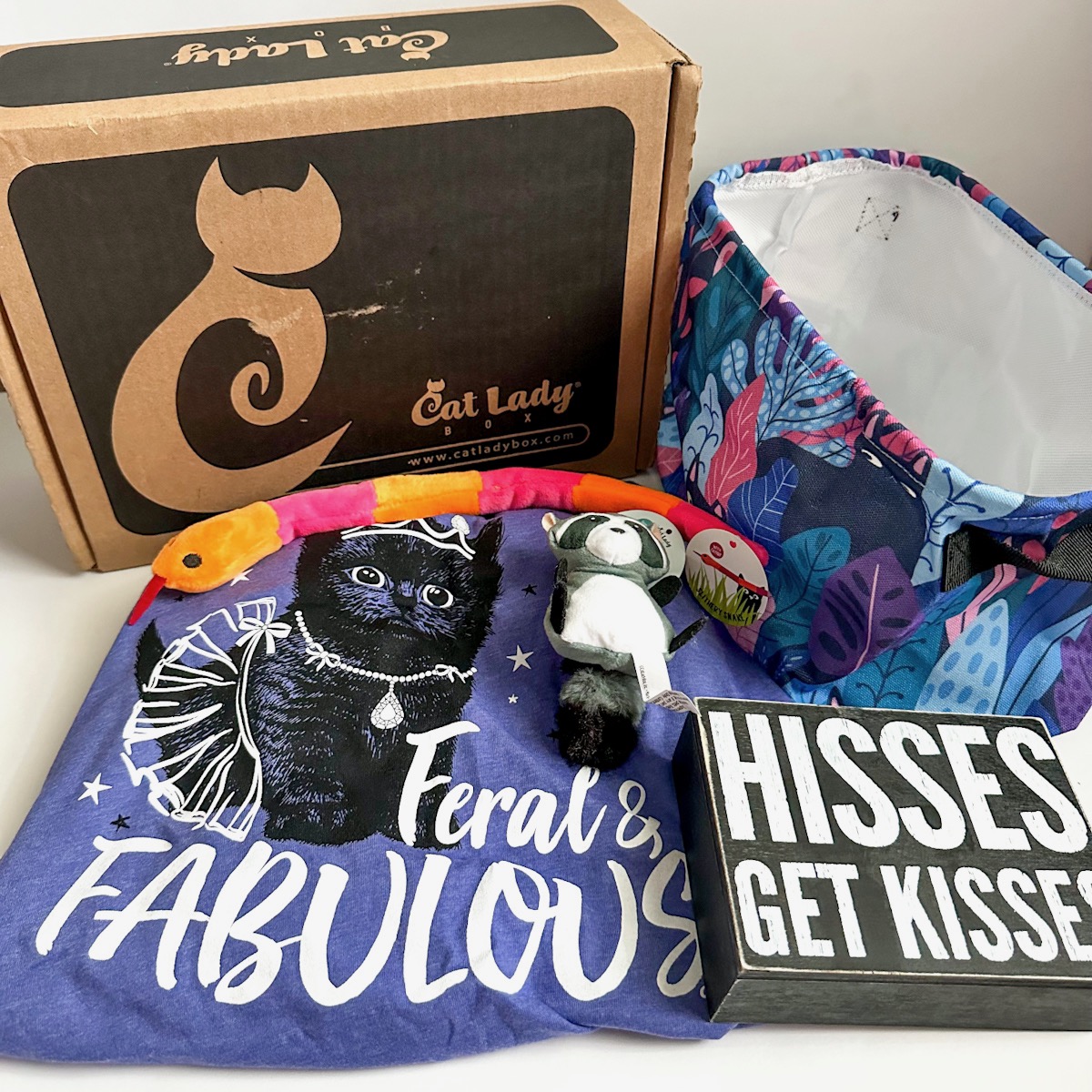 Cat Lady Box Review “Feral & Fabulous” April 2023 | MSA