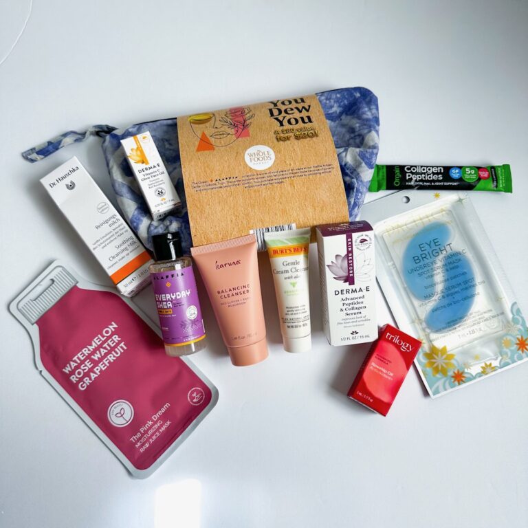 Whole Foods Beauty Bag “You Dew You” Limited Edition Review MSA