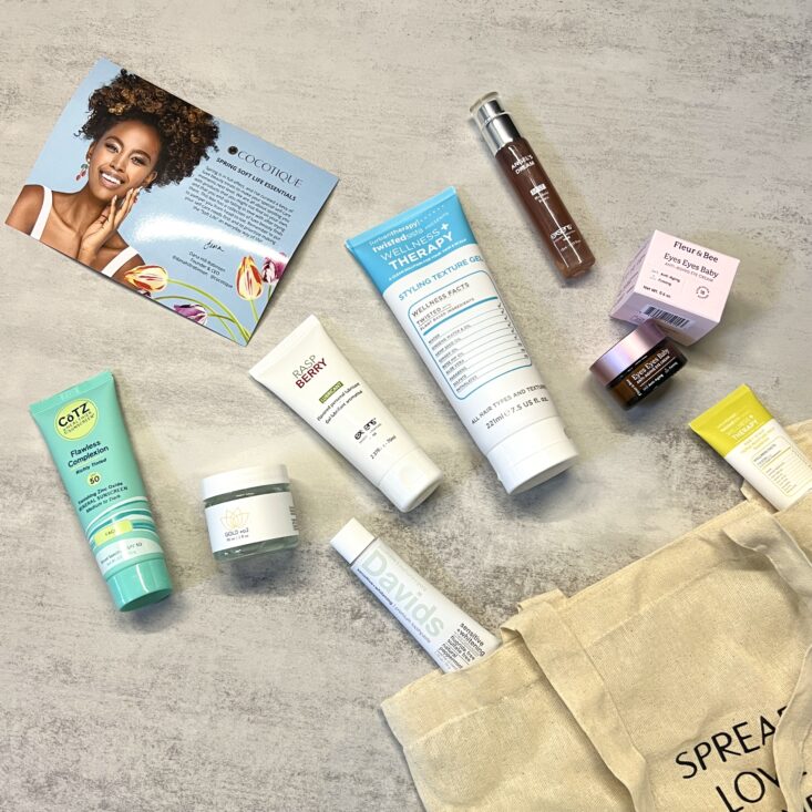 Cocotique Beauty Subscription Box Review May 2023 MSA
