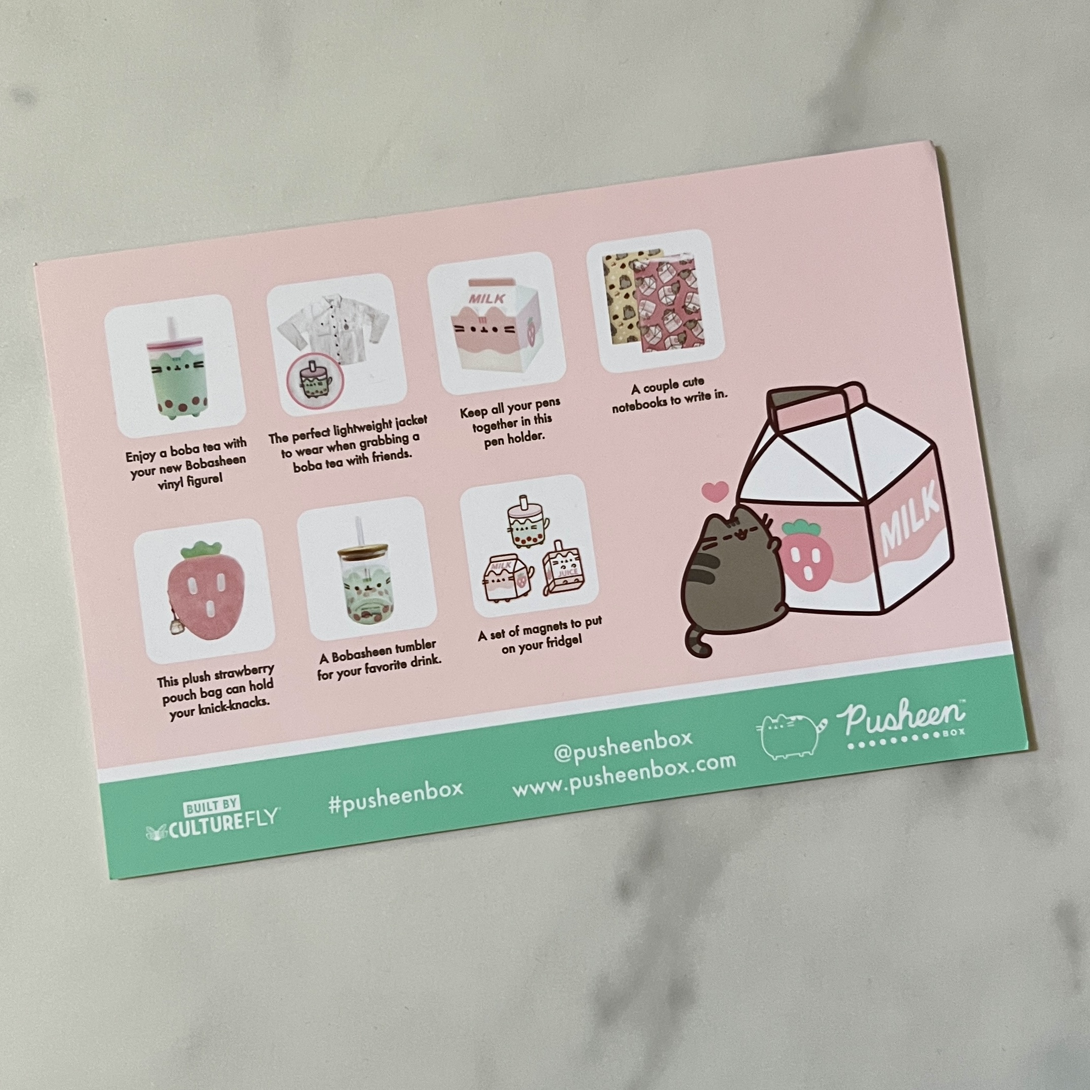 Pusheen Box Spring 2023 - Scatola Di Pusheen Per La Stagione