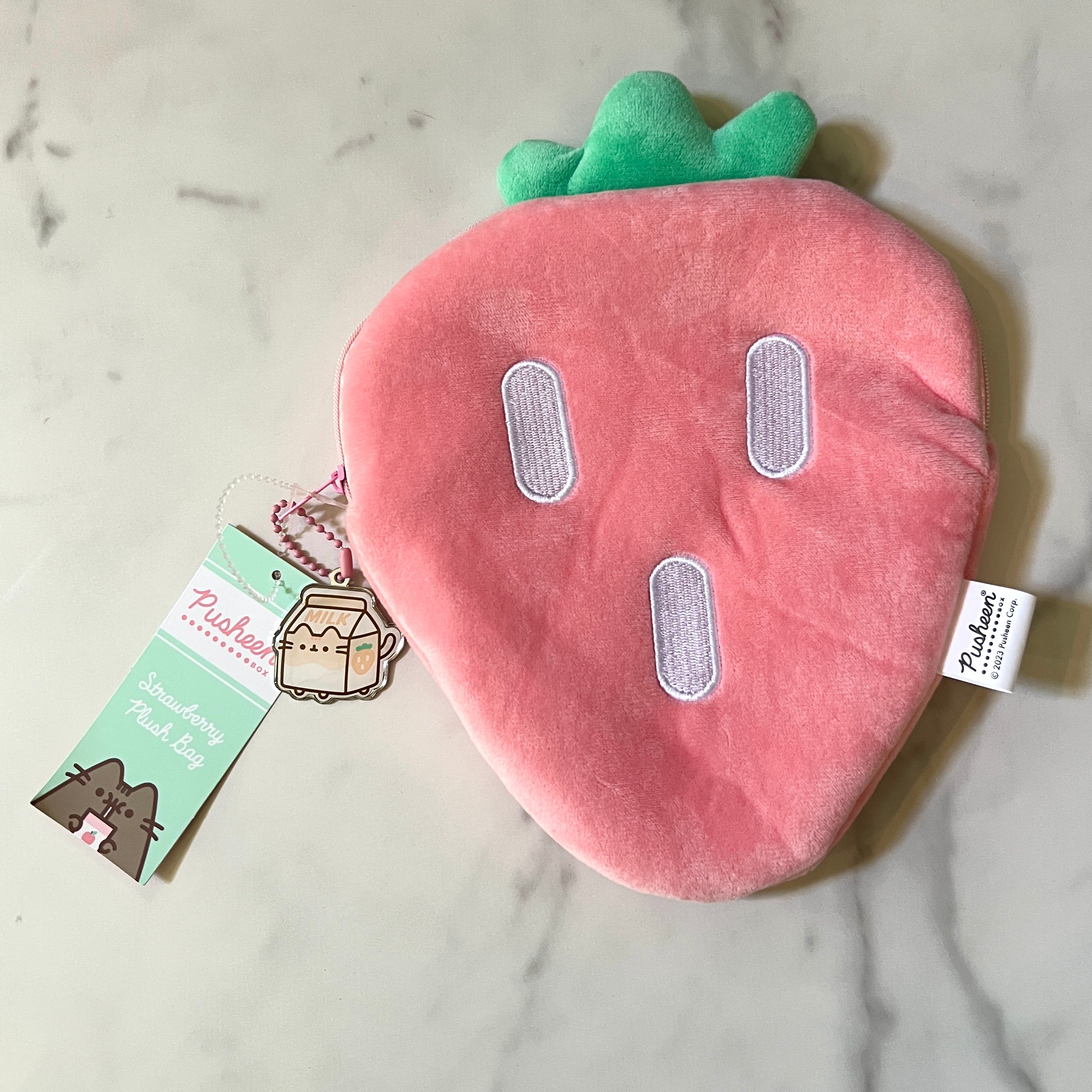 Strawberry Pouch for Pusheen Box Spring 2023