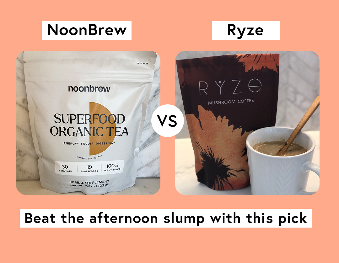 NoonBrew vs. Ryze: And The Best Superfood Drink Goes To…