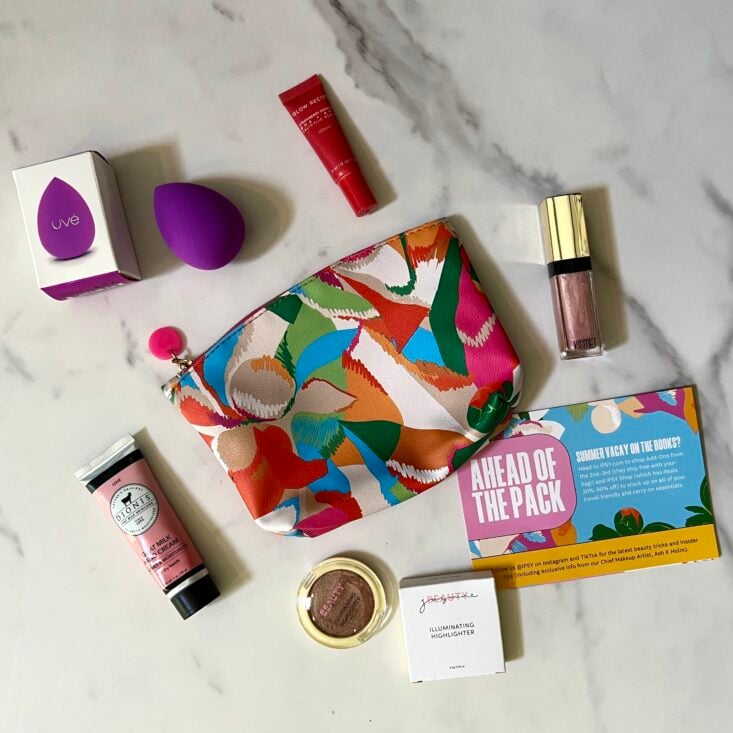 Full Contents for Ipsy Glam Bag May 2023