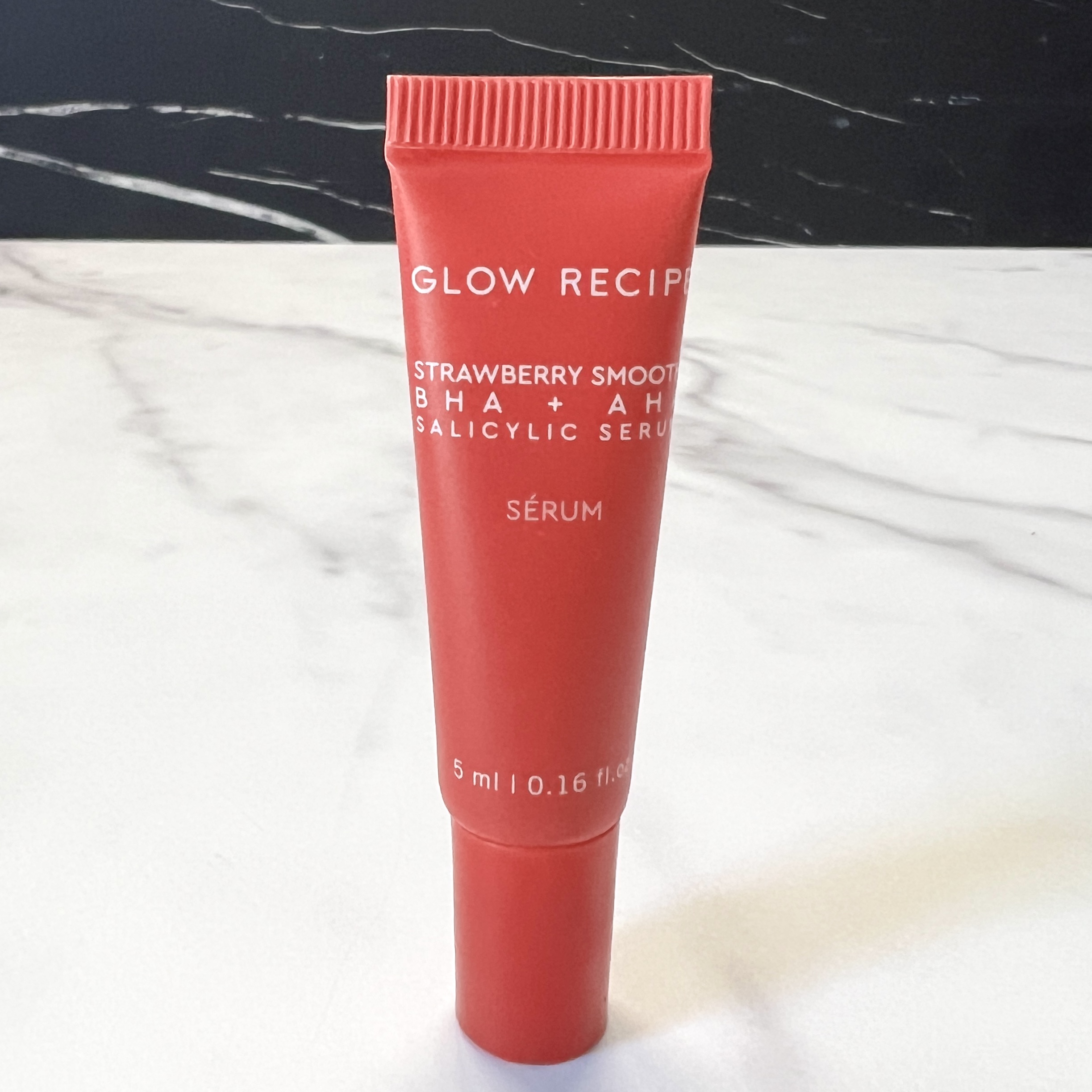 Front of Glow Recipe Strawberry Smooth Serum for Ipsy Glam Bag May 2023