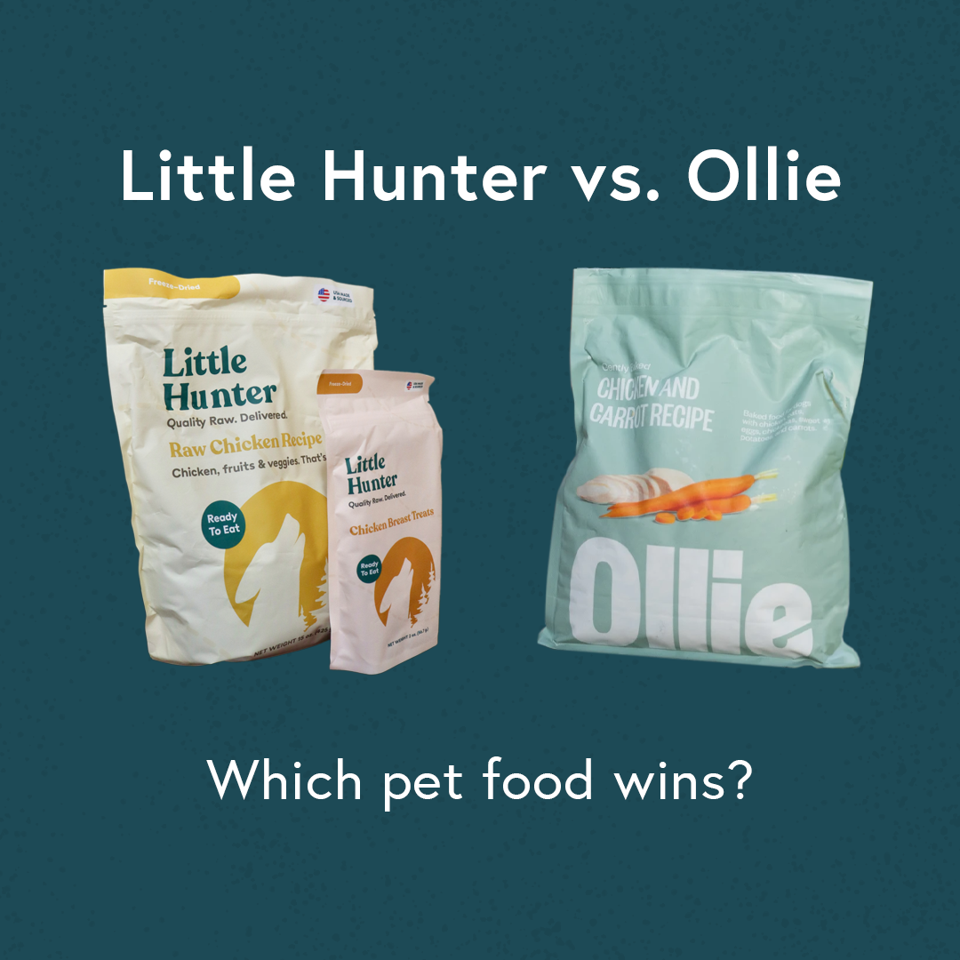 Little Hunter vs. Ollie: Which food is best for my pup’s health?
