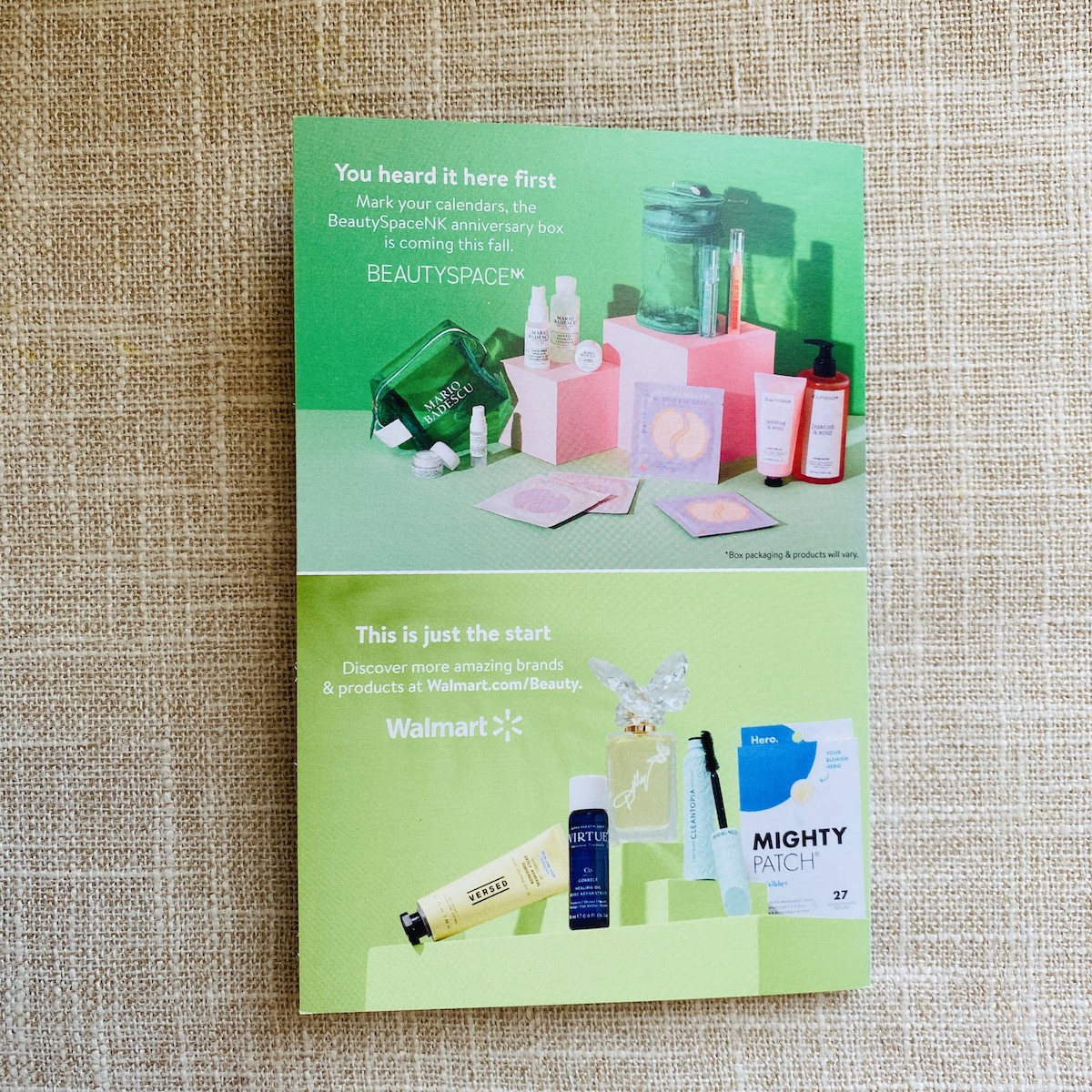 Walmart Beauty Box Review Summer 2023 MSA