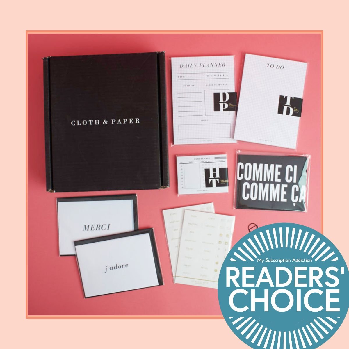 The Best Planner, Stationery, and Pen Subscription Boxes for 2024 – CLOTH &  PAPER