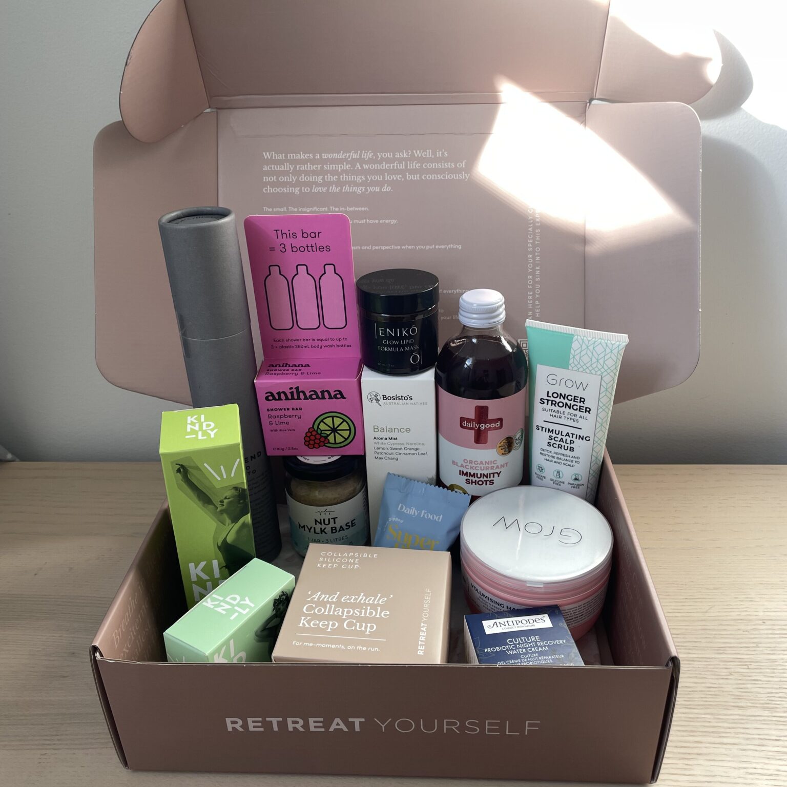 First Impressions Retreat Yourself Winter 2023 “Breathe” Box MSA
