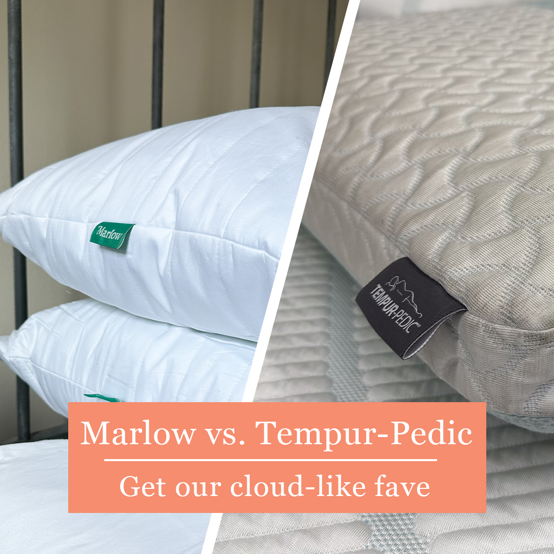 Marlow vs. Tempur-Pedic: Which is the Pillow of Your Dreams?