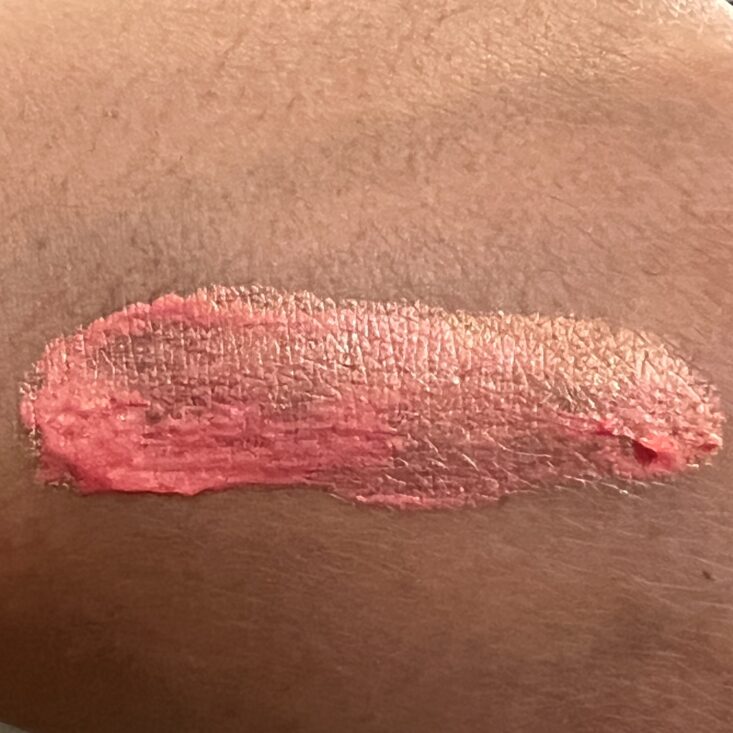 Swatch of Kaleido Cosmetics Luminizing Gel for Nourish Beauty Box August 2023