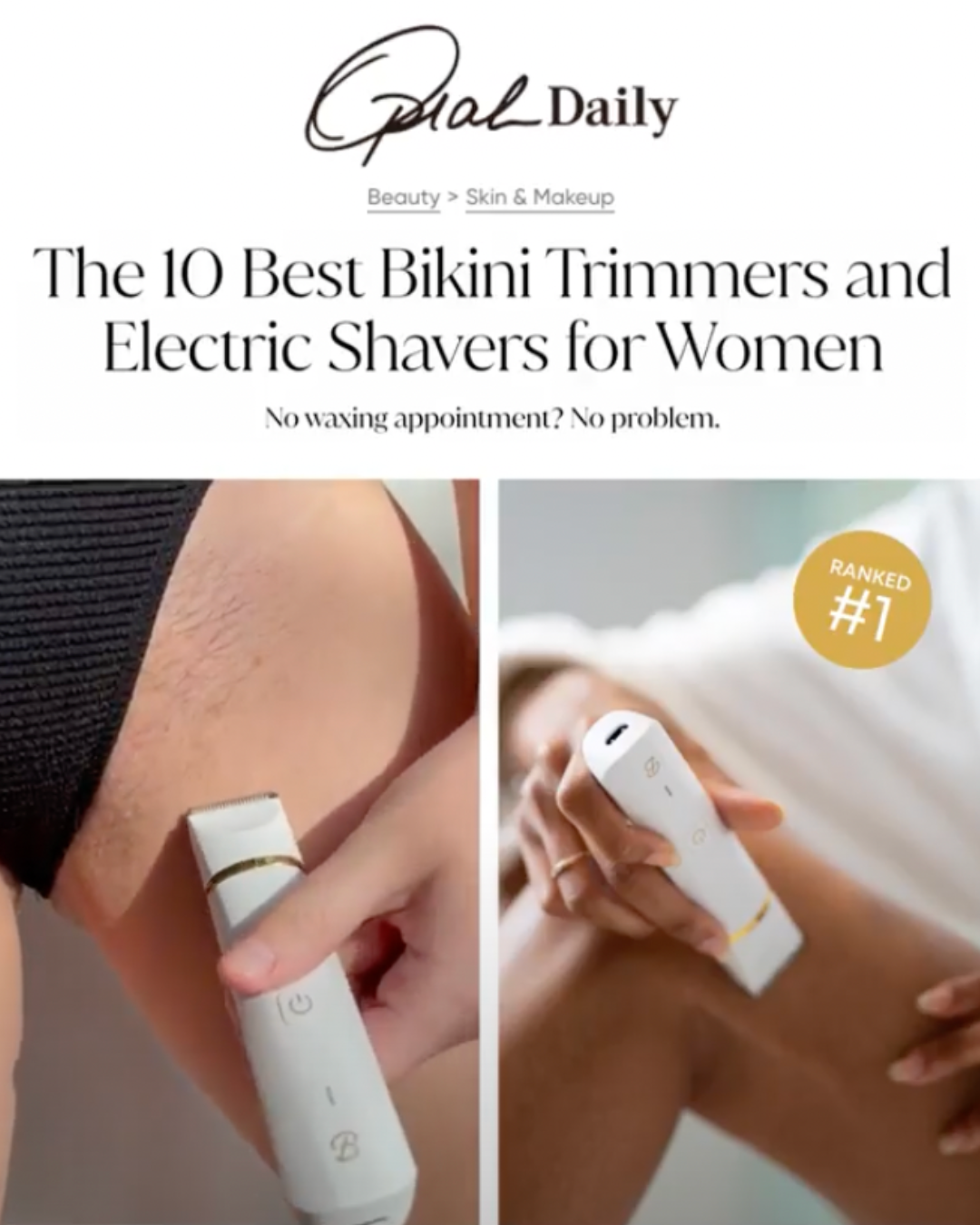 Oprah Daily Swears by This Bikini Trimmer—Here's Why It's Getting All the  Buzz