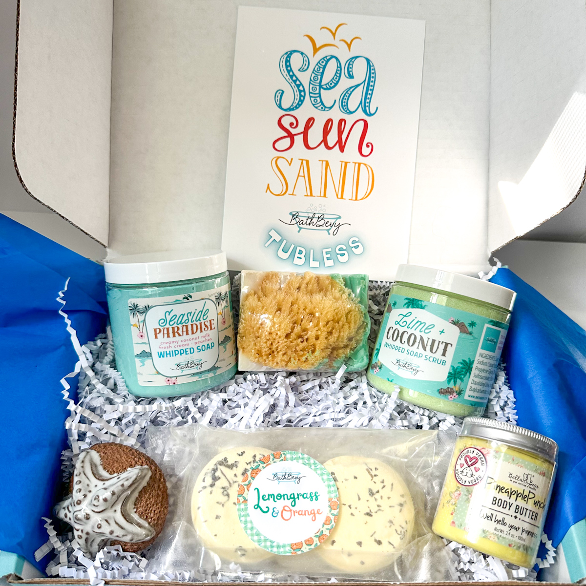 Bath Bevy Tubless Review + Coupon: “Sea Sun Sand” August 2023