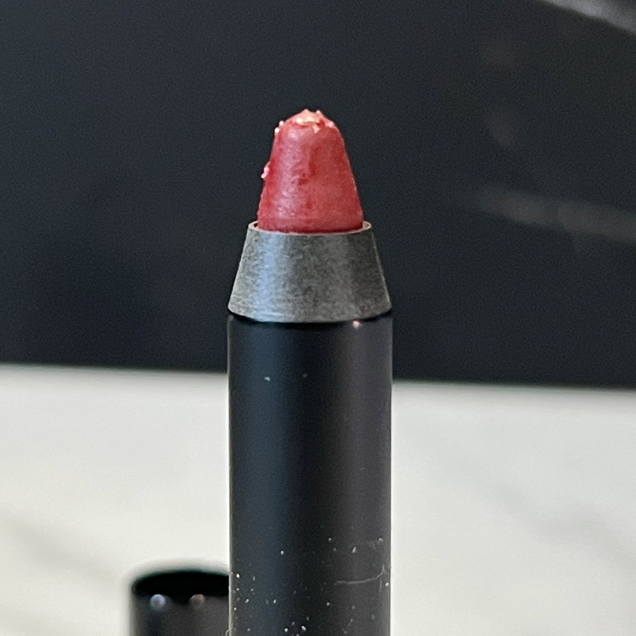 Closeup of Doucce Lip Crayon for Cocotique Makeup Lovers Box Summer 2023