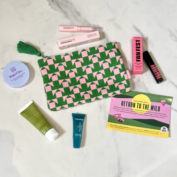 Full Contents for Ipsy Glam Bag August 2023