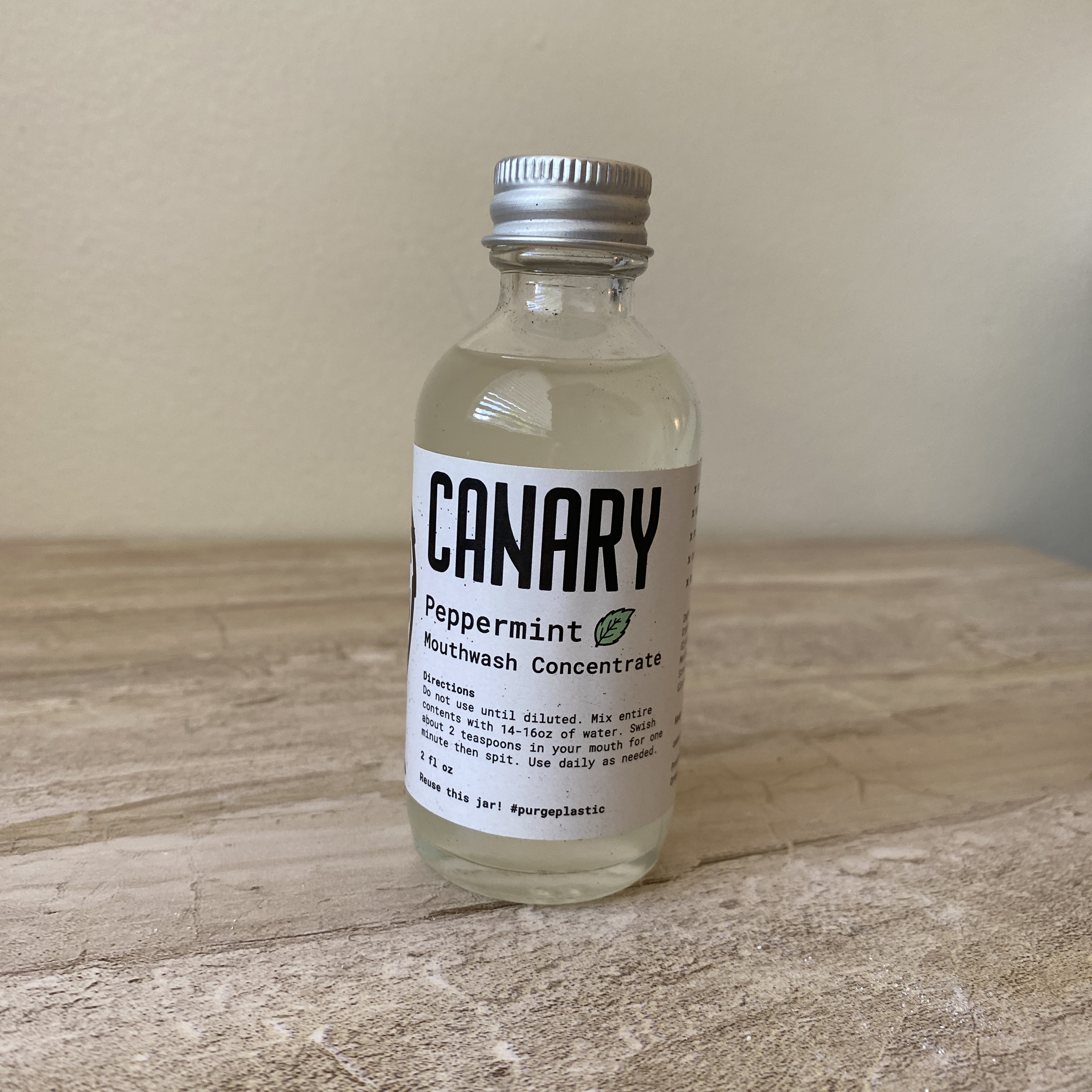 canary mouthwash concentrate