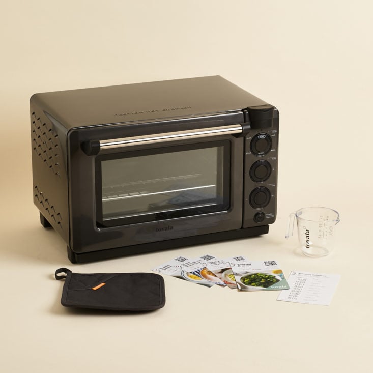 Tovala Smart Steam Countertop Oven w/ 4 Meat/Fish Meal Kits 