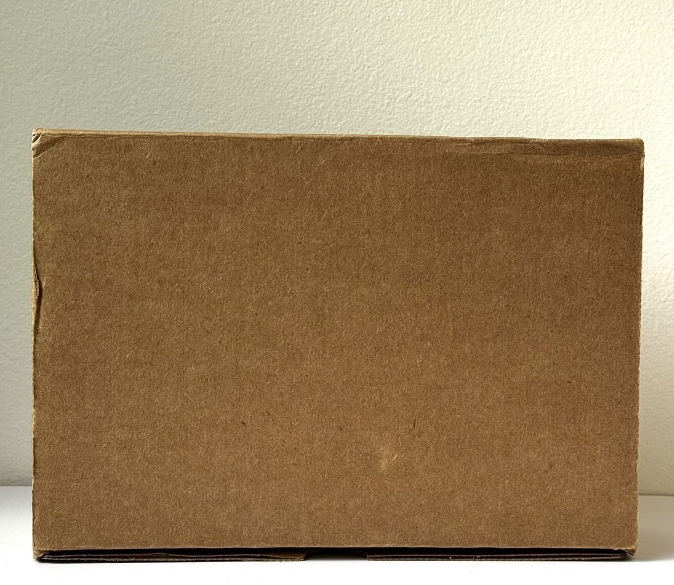 beige cardboard box