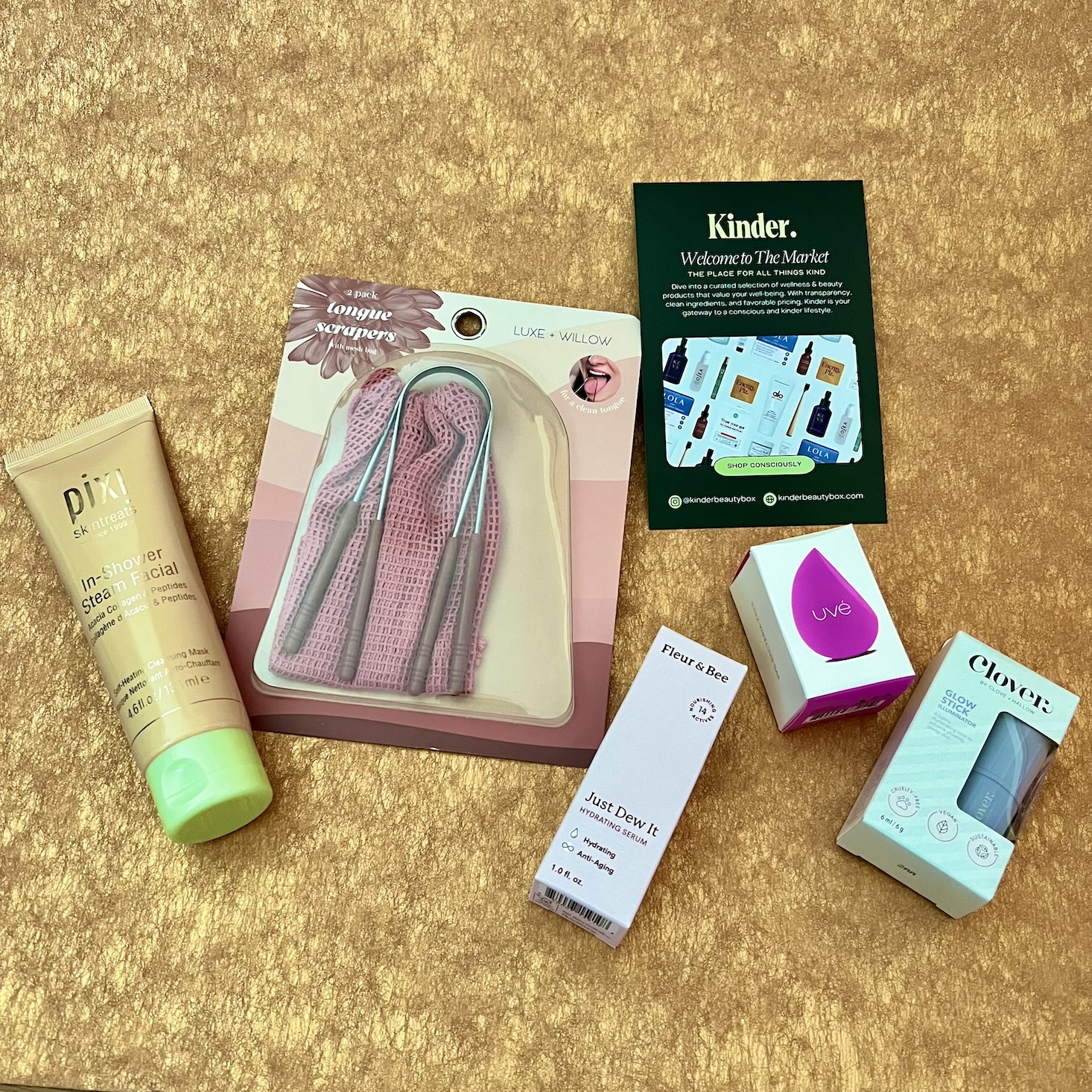 Kinder Beauty Box Review “The Glow Box” November 2023