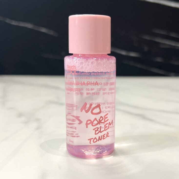 Front of Touch in Sol Toner for Ipsy Glam Bag November 2023
