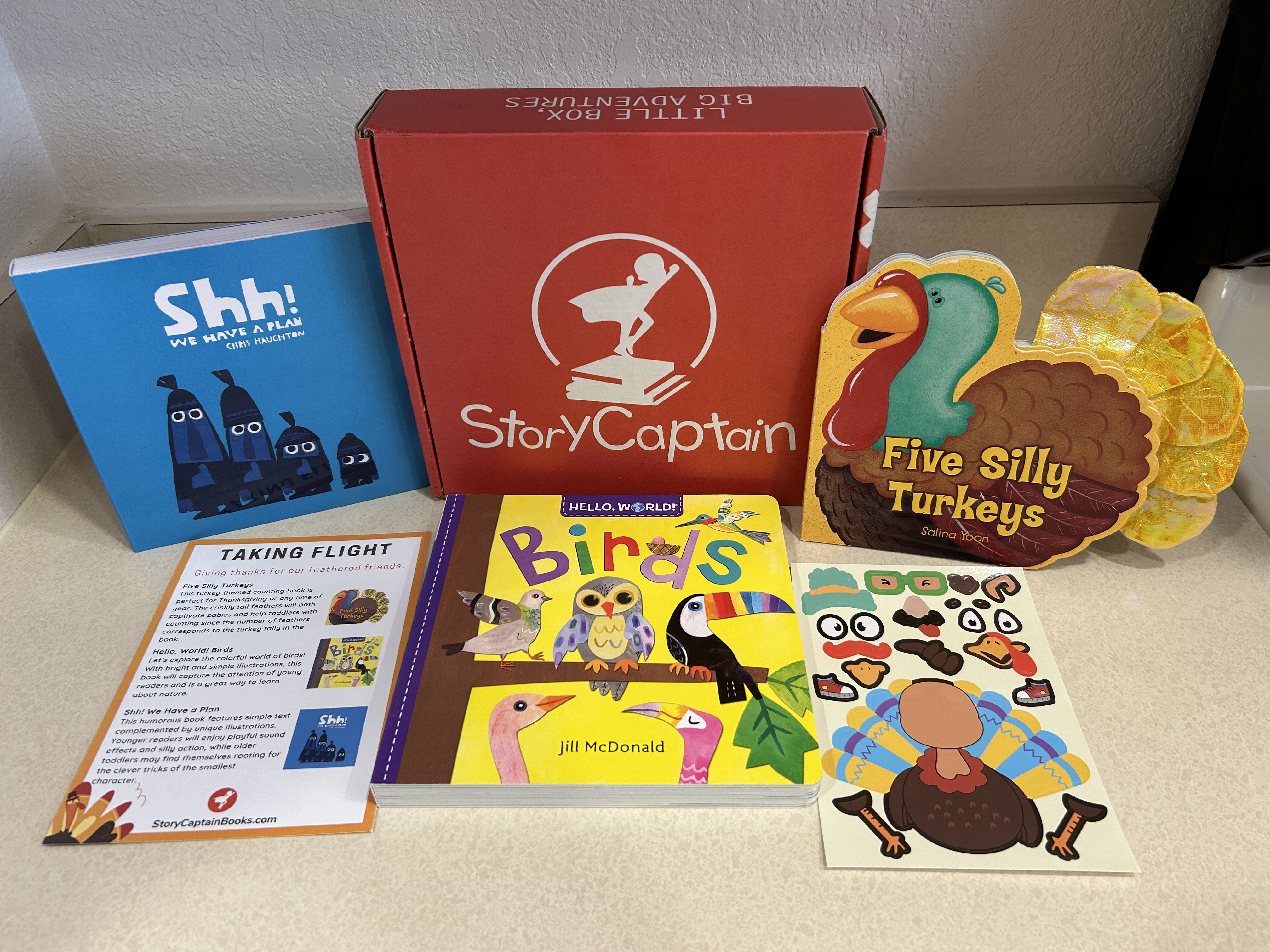 StoryCaptain Books Ages 0-3 November 2023 + Exclusive MSA Coupon!