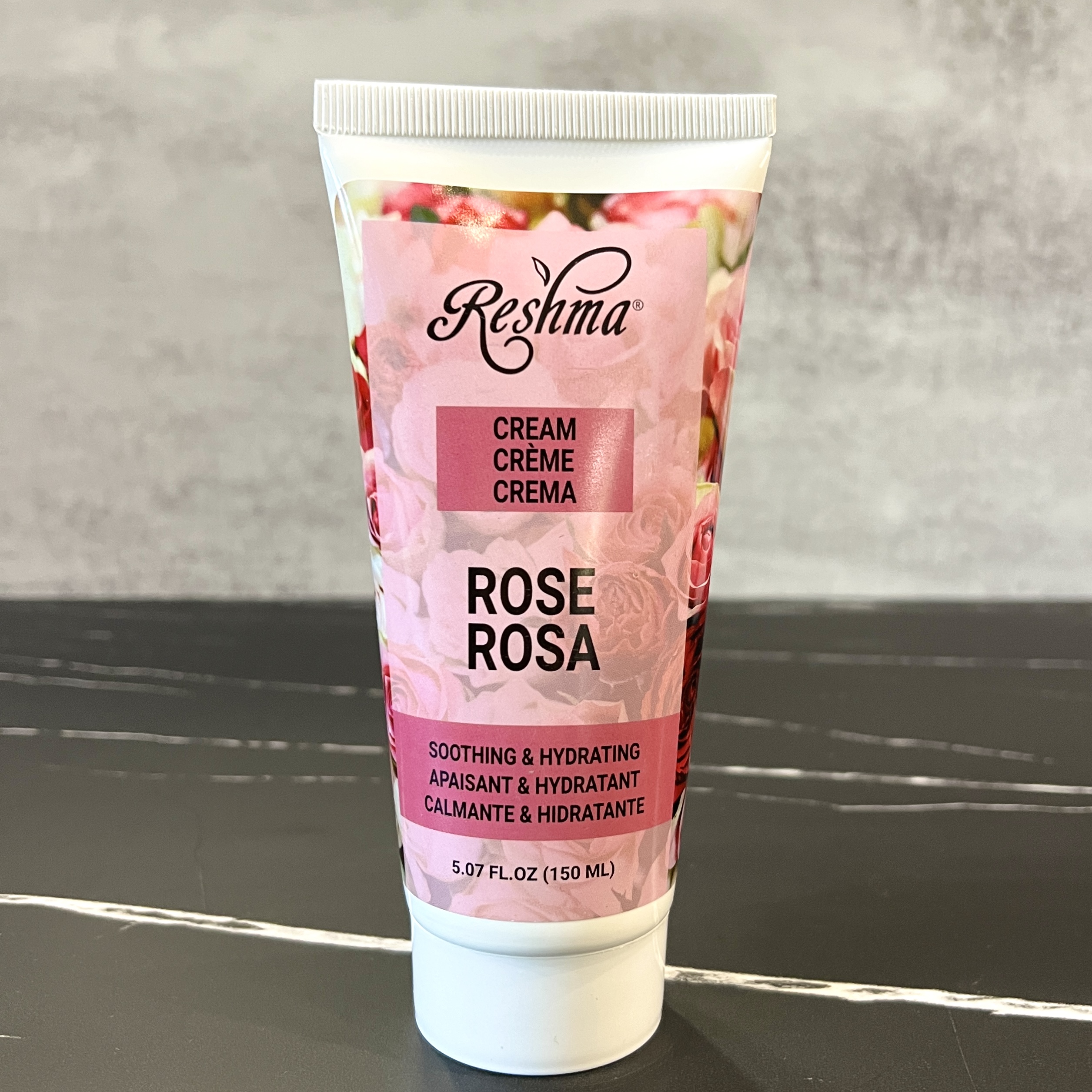 Front of Reshma Rose Face Cream for Cocotique November 2023