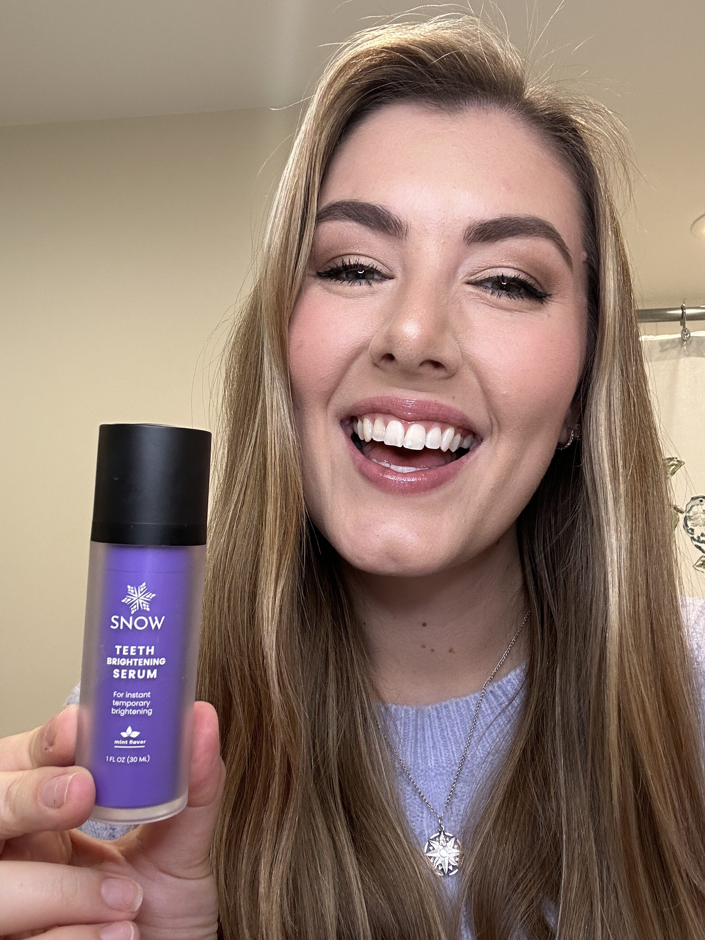 How I Brightened My Smile Using SNOW’s Instant Brightening Purple Serum