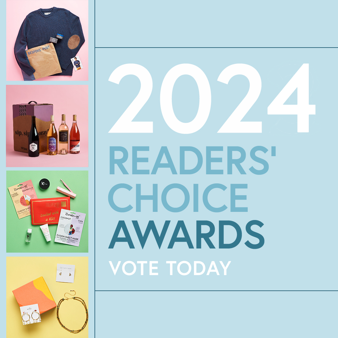 Vote Now For the 2024 Readers’ Choice Subscription Box Awards