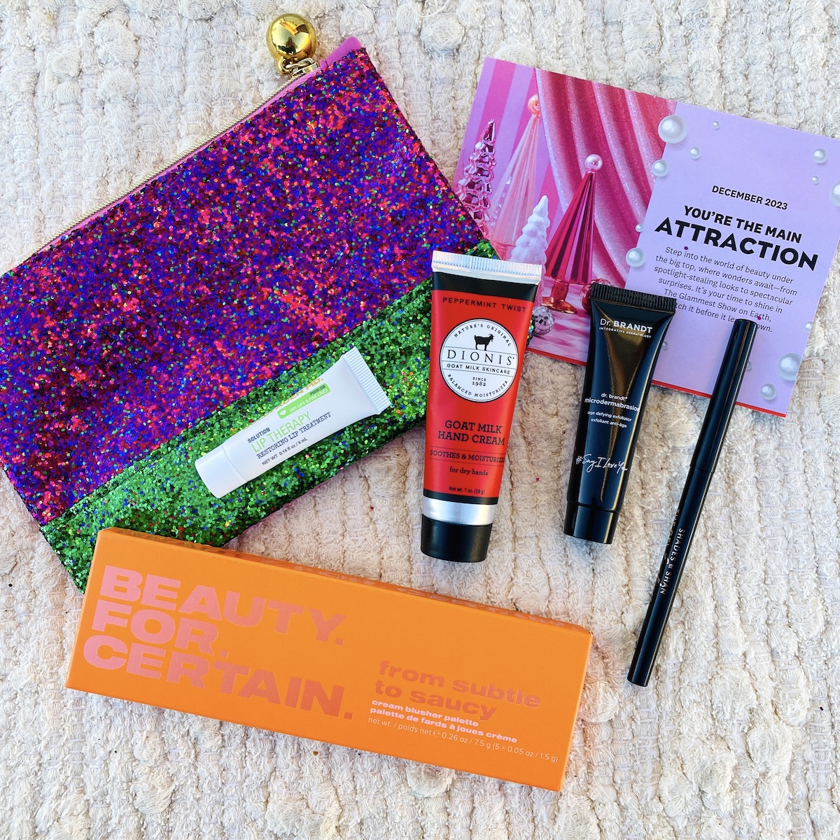 Ipsy Glam Bag December 2023 Review MSA