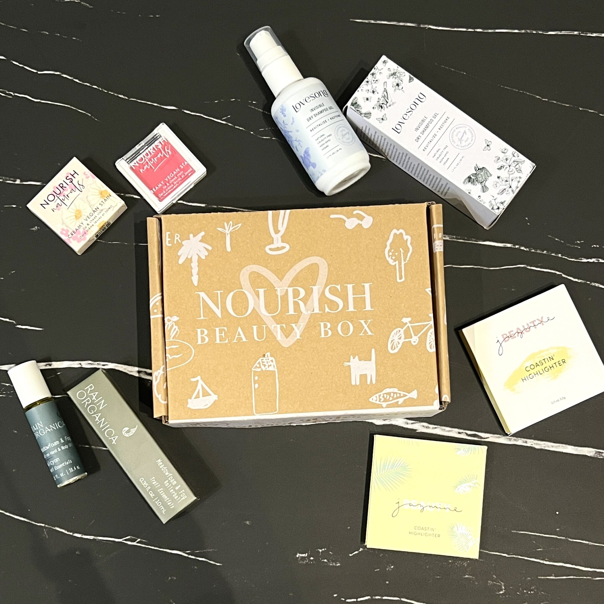 Nourish Beauty Box Review + Coupon January 2024 MSA