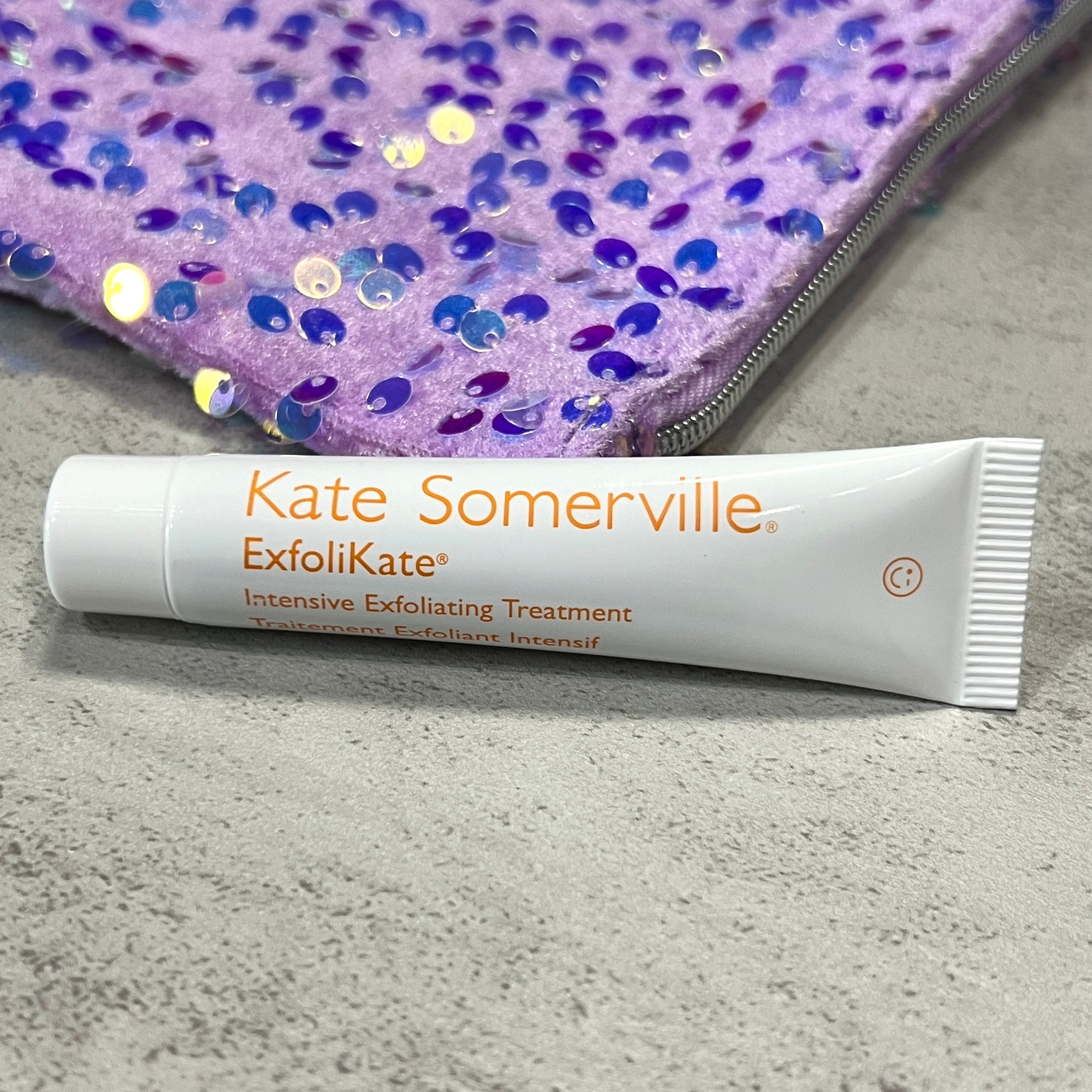 Front of Kate Somerville ExfoliKate for Ipsy Glam Bag January 2024