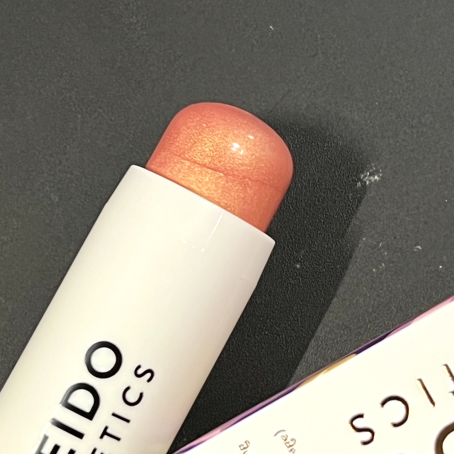 Closeup of Kaleido Cosmetics Highlighting Crayon for Nourish Beauty Box February 2024