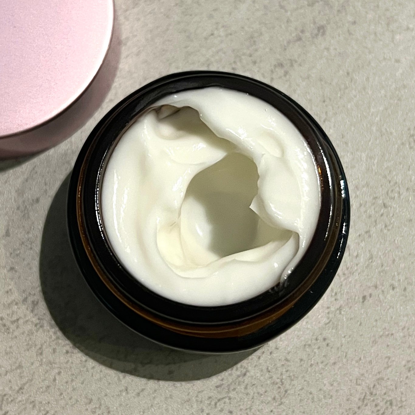 Closeup of Fleur and Bee Eye Cream for Cocotique January 2024