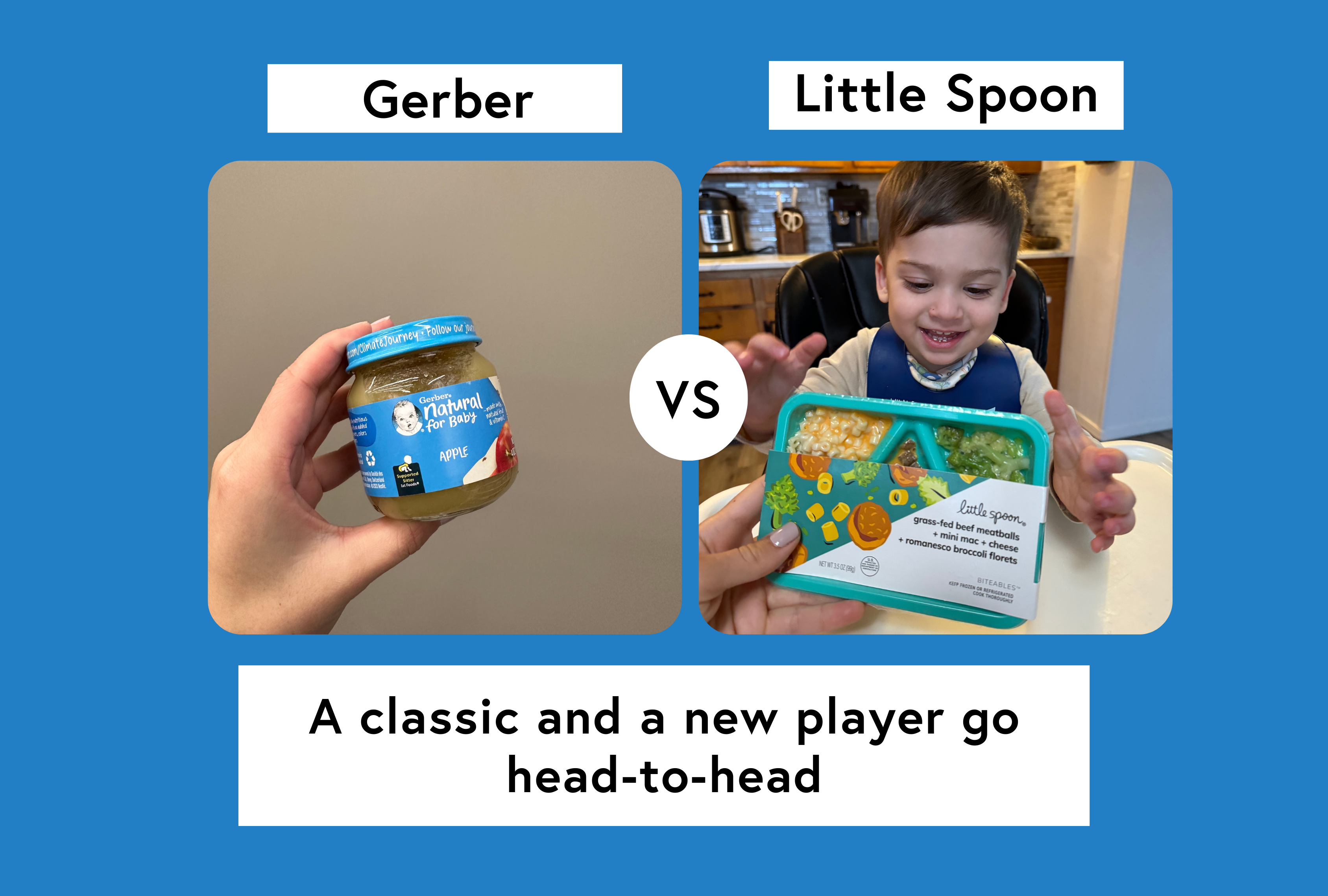 Little Spoon vs. Gerber: How Does a Newcomer Compare to the OG of Baby Food?