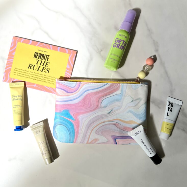 Full Contents for Ipsy Glam Bag March 2024