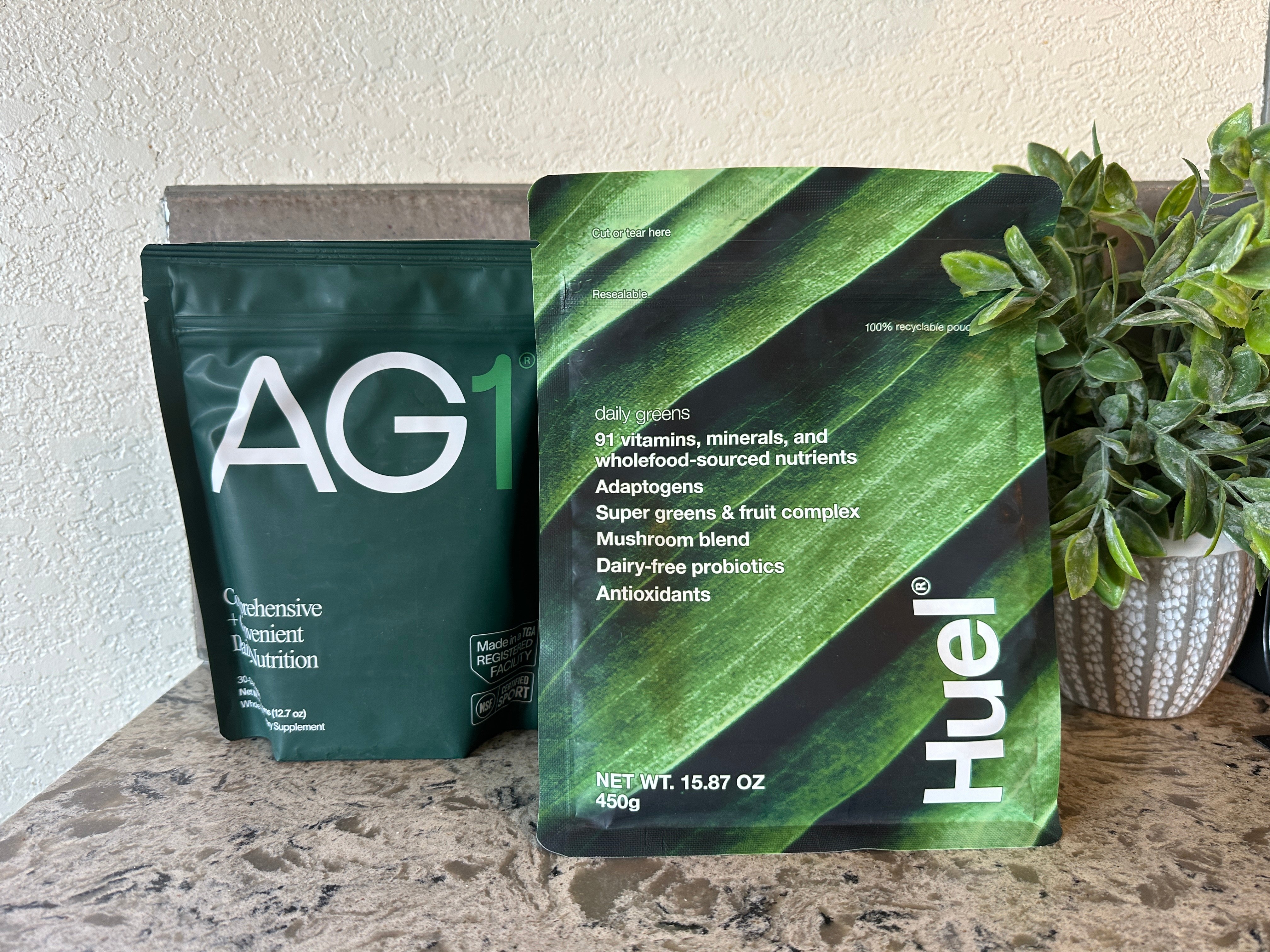 Huel Daily Greens vs. AG1: Which Greens Powder Is My Pick?