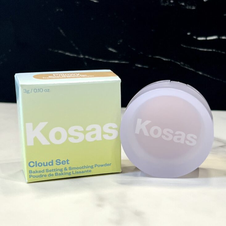 Front of Kosas Setting Powder for Birchbox March 2024
