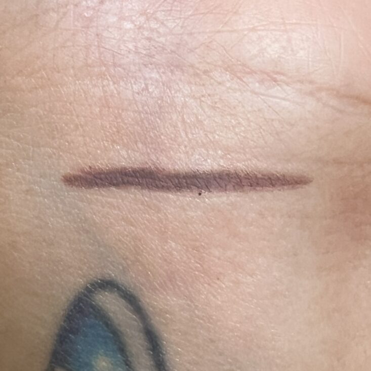 Swatch of Skone Cosmetics Lip Liner for Ipsy Glam Bag April 2024