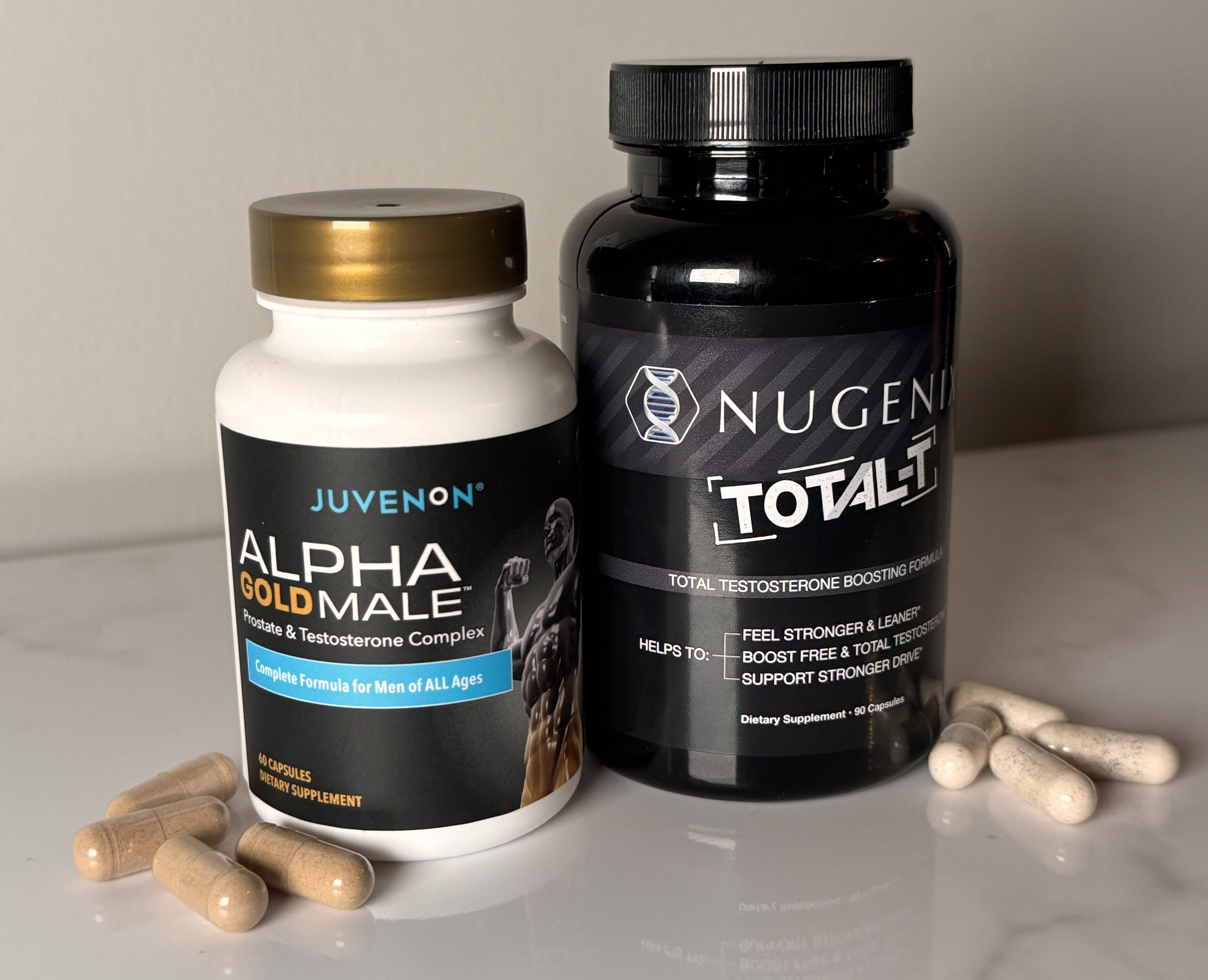 The Ultimate Men’s Supplement Showdown: Alpha Gold Male vs. Total-T