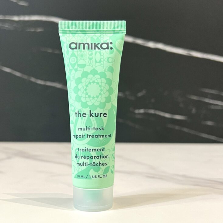 Front of Amika Treatment for Birchbox May 2024