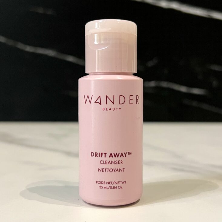 Front of Wander Beauty Cleanser for Birchbox May 2024