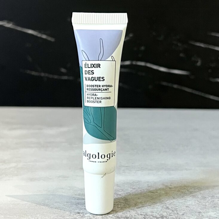 Front of Algologies Serum for Birchbox July 2024