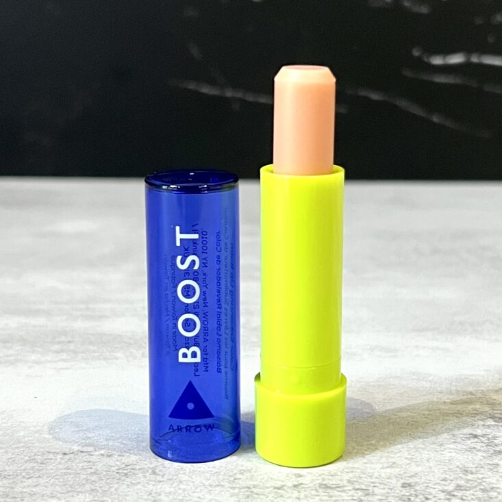 Closeup of Arrow Color Enhancing Lip Balm for Birchbox July 2024