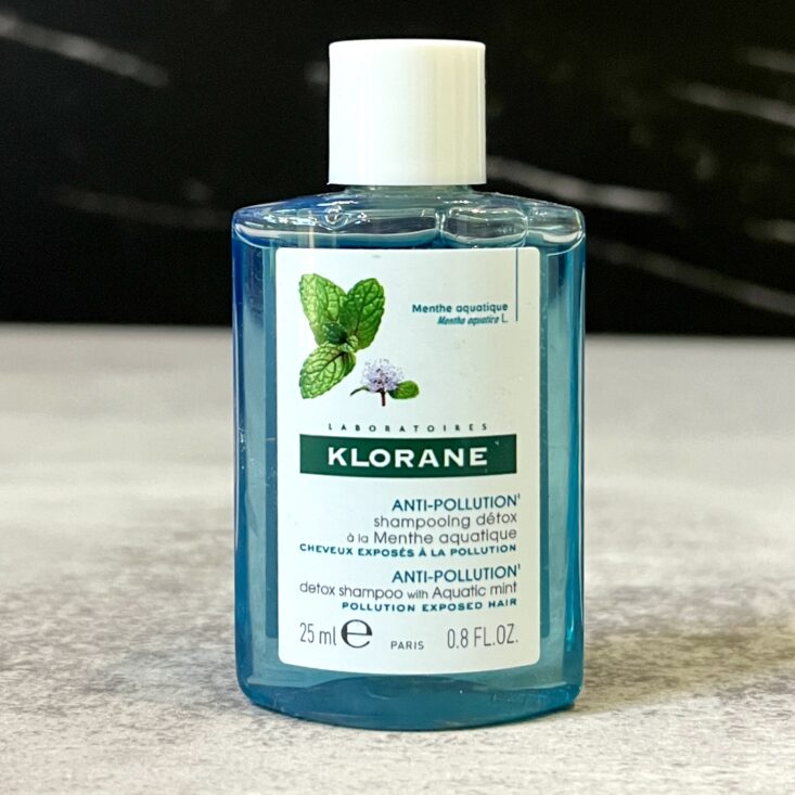 Front of Klorane Detox Shampoo for Birchbox July 2024