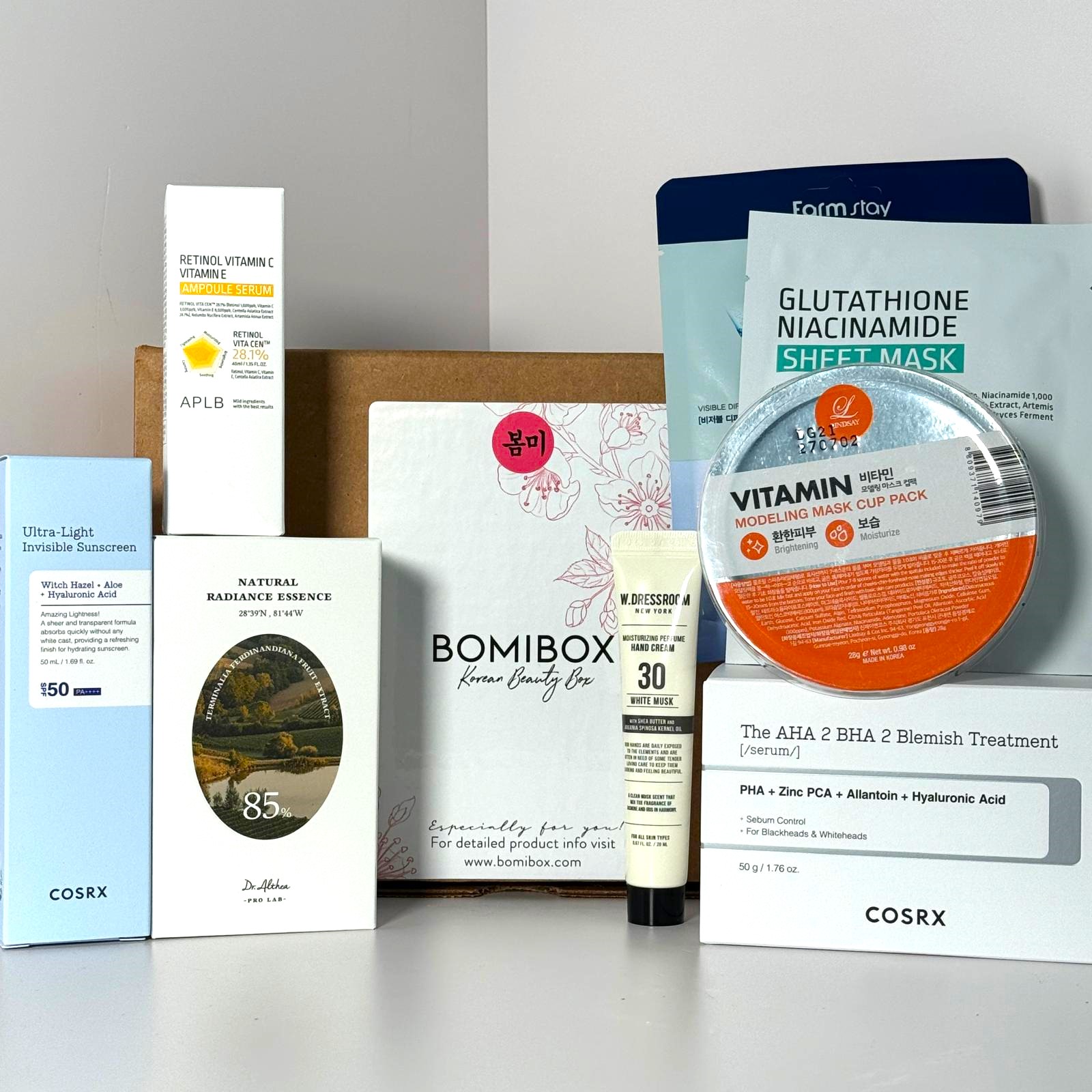 BomiBox K-Beauty Review “Summer Glow” July 2024