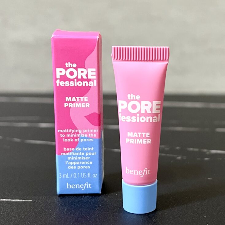 Front of Benefit The POREfessional Matte Primer for Ipsy Glam Bag August 2024