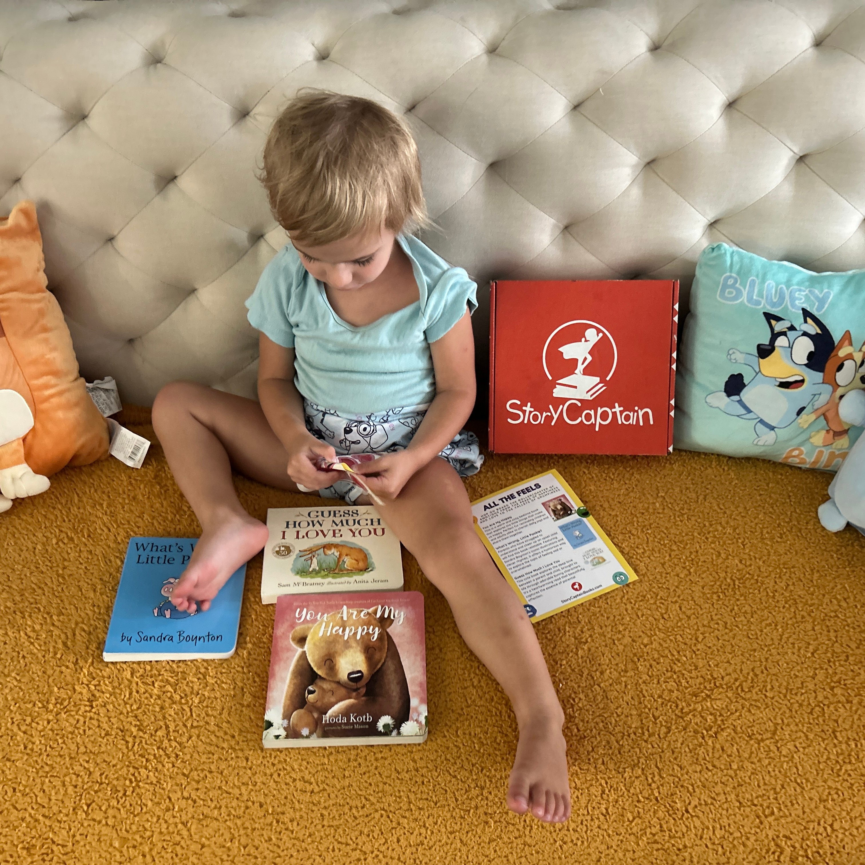 StoryCaptain Books Ages 0-3 August 2024 + Exclusive MSA Coupon!