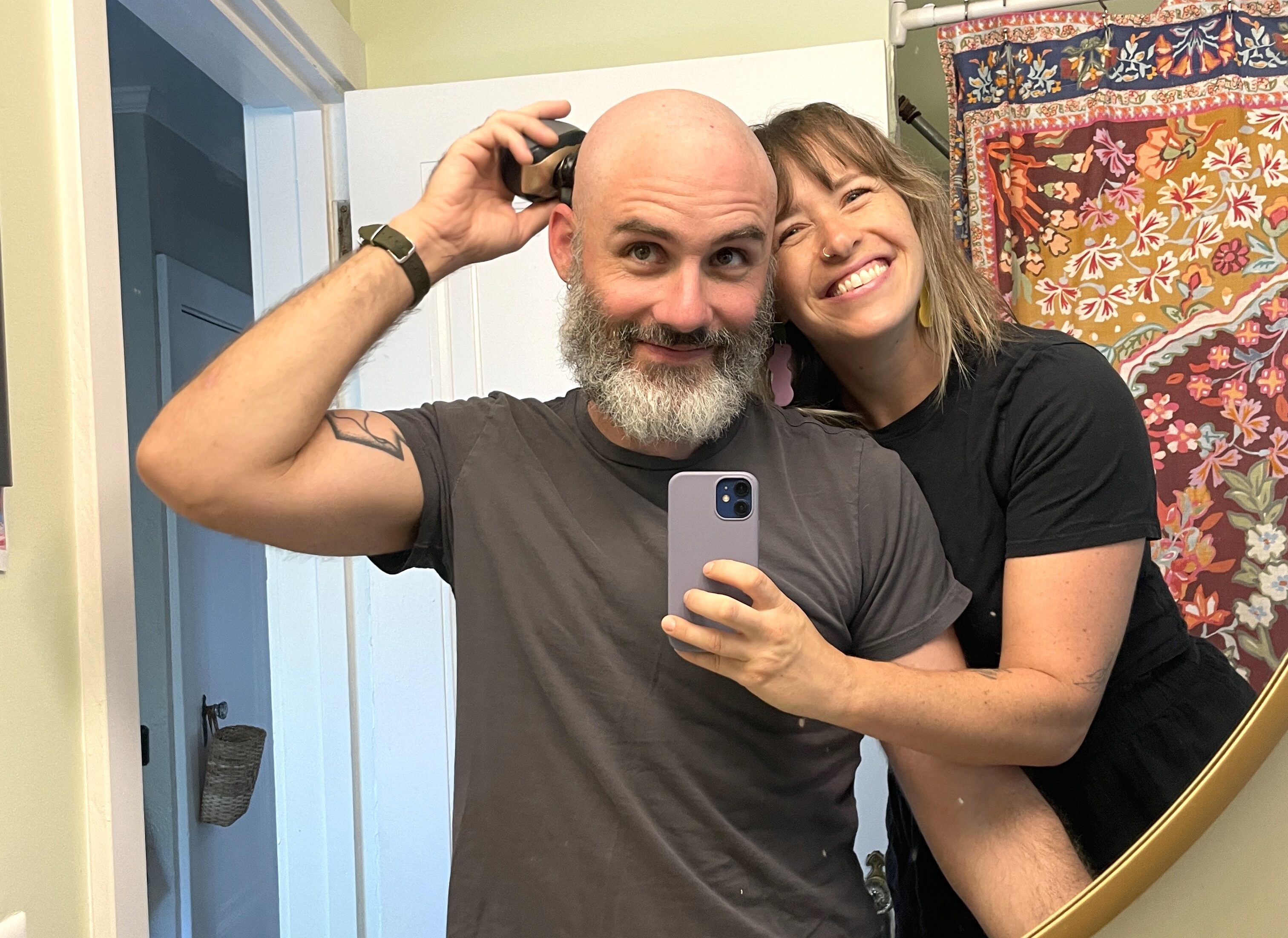 Why I Got My Husband Freebird To Shave His Head
