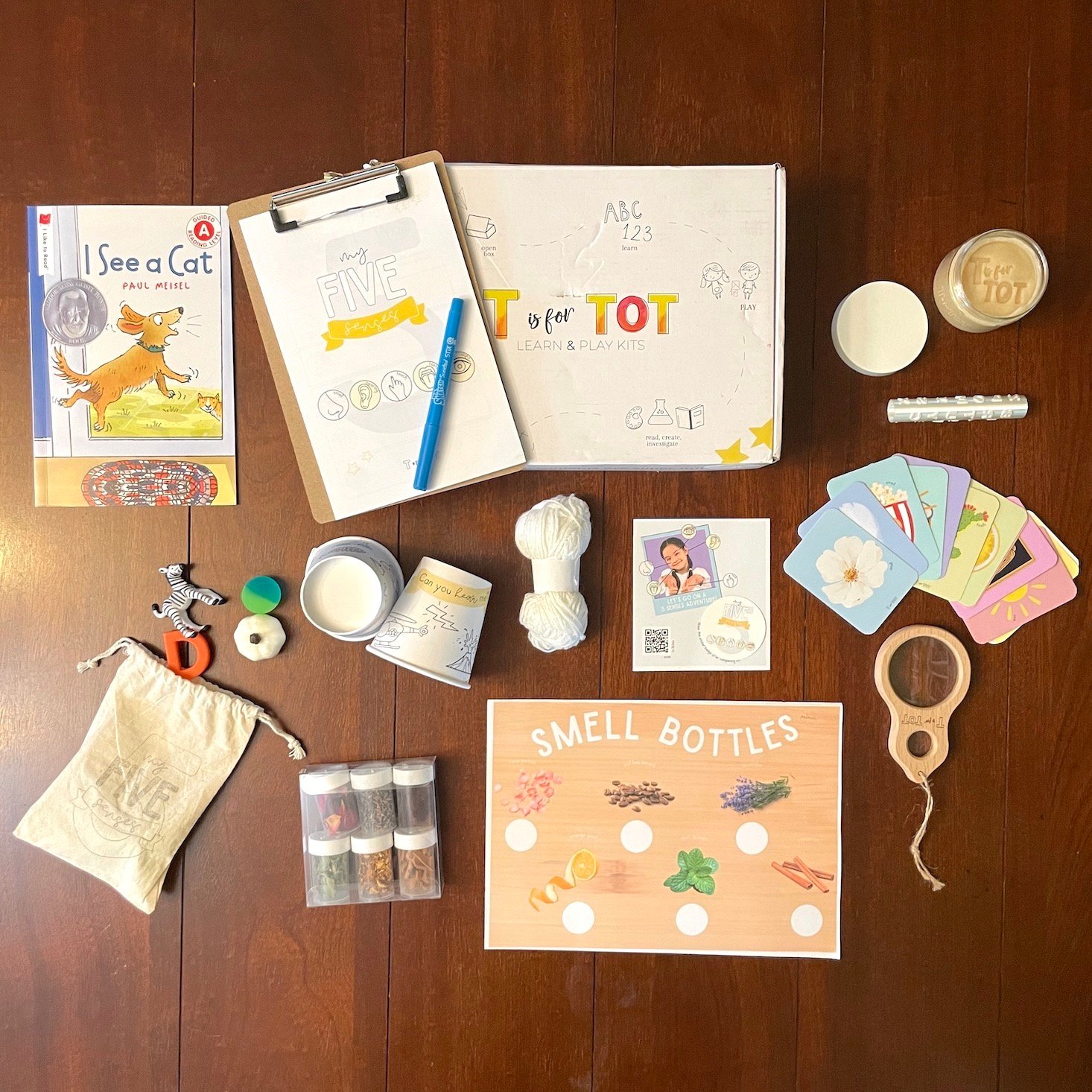 T is for Tot Subscription Review: “5 Senses”