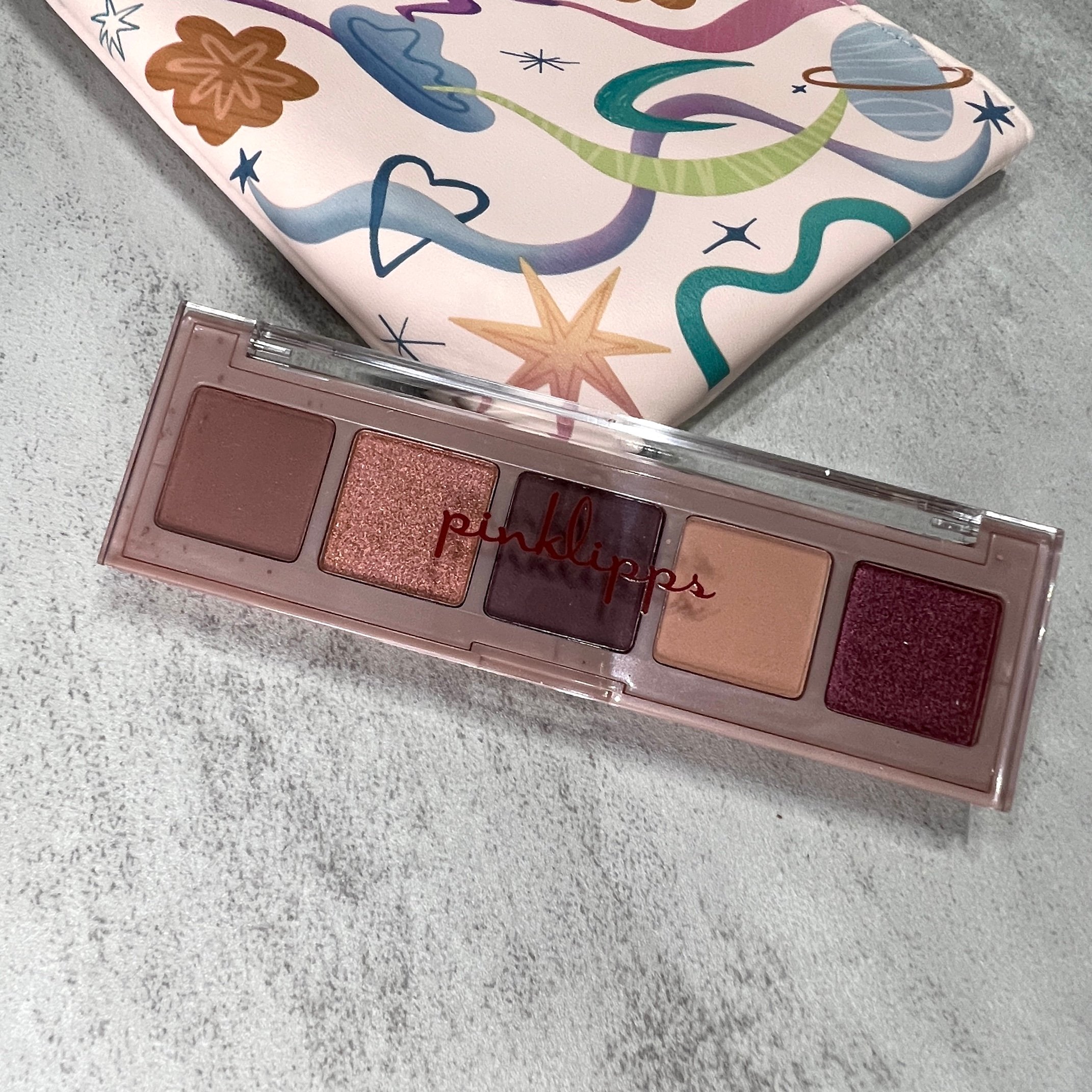 Front of PinkLipps Eyeshadow Palette for Ipsy Glam Bag September 2024